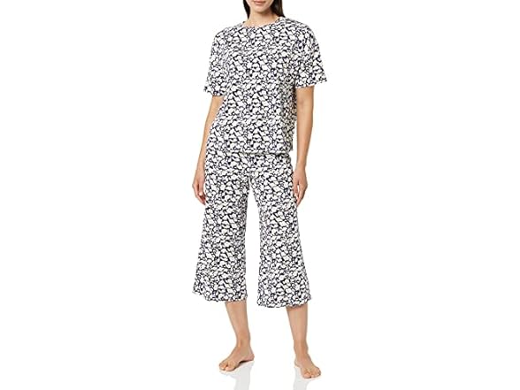 Navy Silhouette Floral