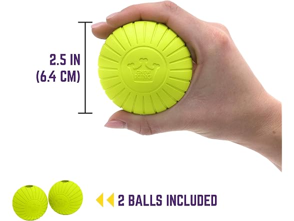 Chew King Supreme Rubber Fetch Balls - Extrem
