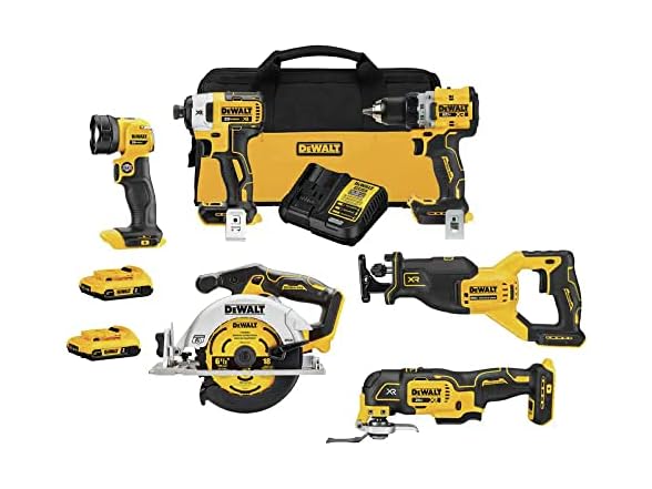 DEWALT DCK648D2 20V MAX* XR Cordless Combo Kit