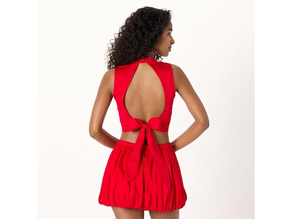 The Drop Women (XXS) Tie Back Top