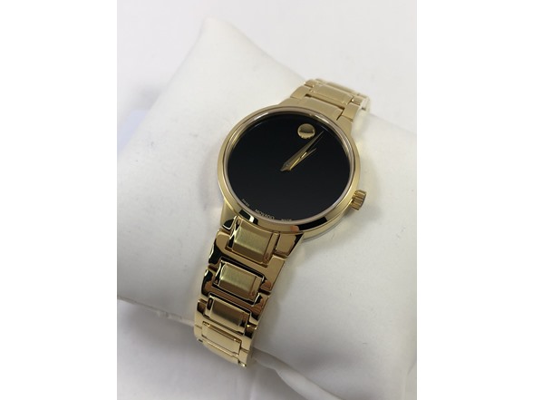 Movado Women's Portfolio Swiss Quartz Yellow Watch