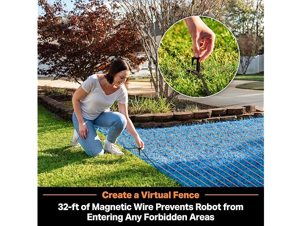 LawnMaster OcuMow Robot Lawn Mower