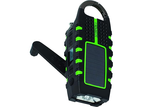 Eton Scorpion II Rugged Multipowered Portable Emergency Weather Radio