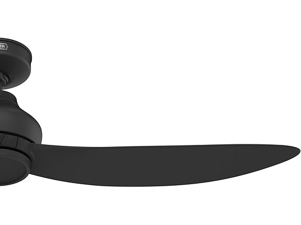 unter Fan 52 Inch Matte Black Indoor/Outdoor Ceiling fan - Gallery 9
