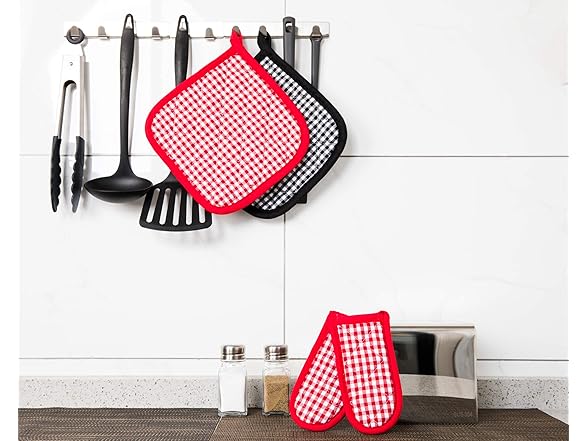 Striped Cast Iron Skillet Handle Cover
