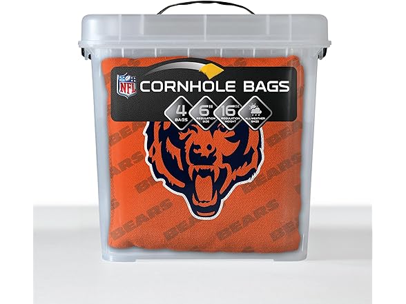 Chicago Bears Cornhole Bags