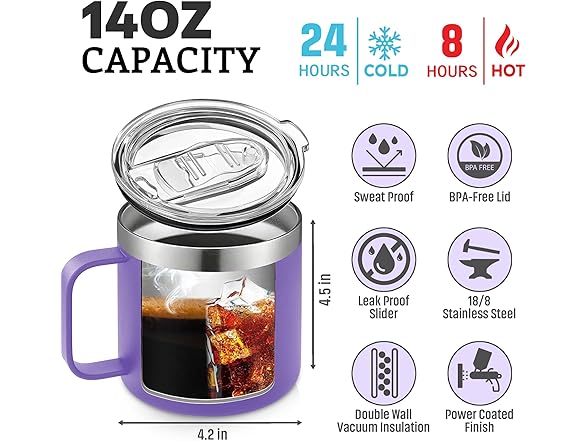 Best Sister Mug, 14 Oz Stainless Steel