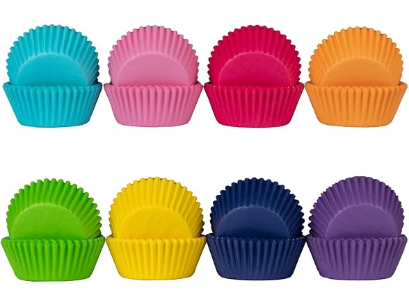 Parmedu Paper Cupcake Liners, Standard Size