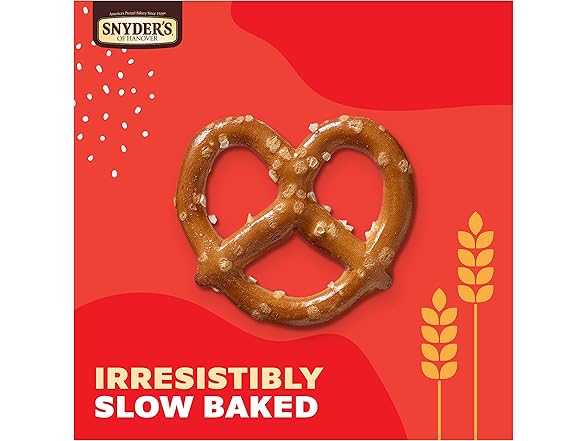36CT Snyder's of Hanover Mini Pretzels, 100 Calorie
