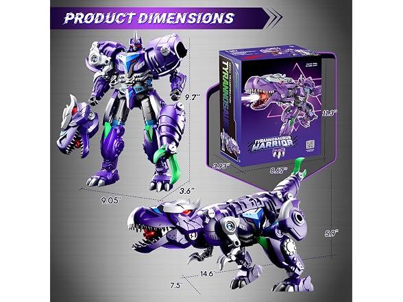Resosese Transforming Figure Robot Toy