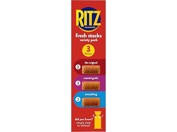 RITZ Fresh Stacks Variety Pack