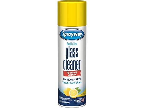 Sprayway Foaming Glass Cleaner Lemon 19oz