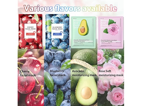 2-Pack 10ct Variety Face Mask Sets