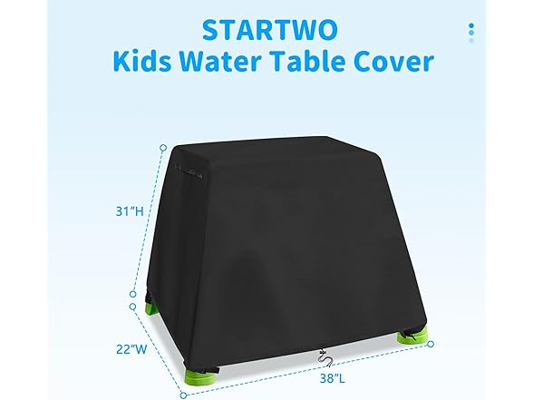 STARTWO Kids Water Table Cover Fit Rain