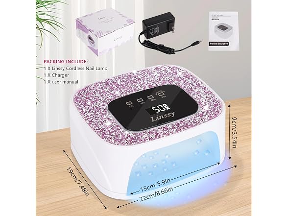 Rechargeable Uv Led Nail Lamp