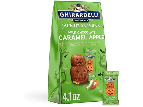 $4.99, Was $7.99, 37% Off! Ghirardelli Milk Choc Caramel Jack OLant dealfomo