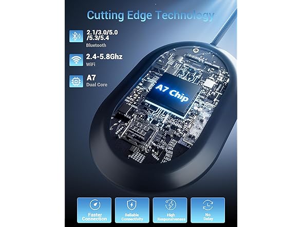 XMUNIHA Wireless CarPlay Adapter