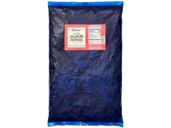 Roland Sliced Jalapeños 8.33lb