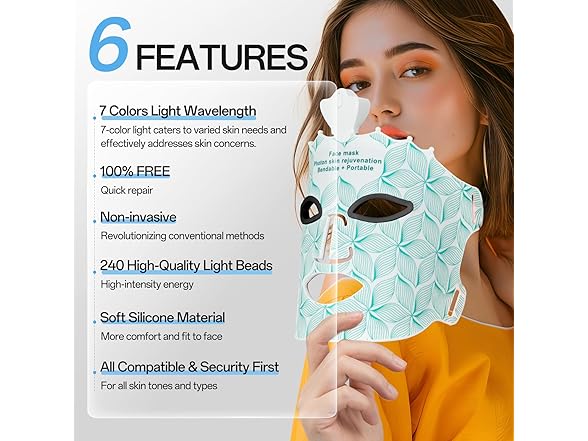 Facego Red Light Mask