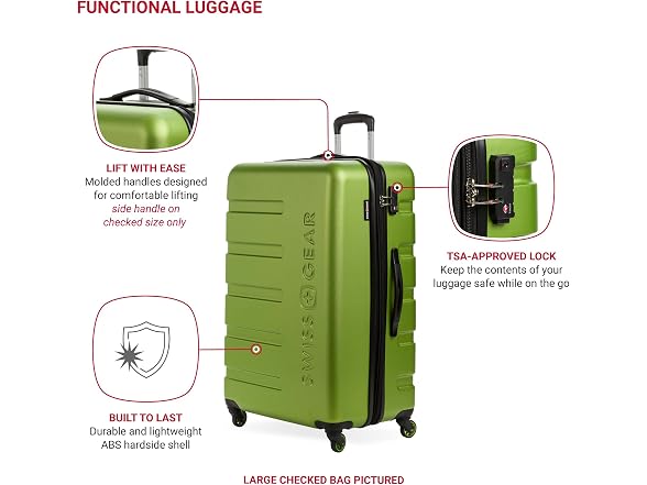 SwissGear Signature Carry-On/Large Hardside Luggage Set