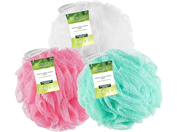 EcoTools EcoPouf Exfoliating 