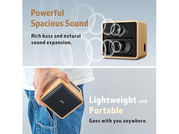 JVC Mini Wireless Bluetooth Speaker