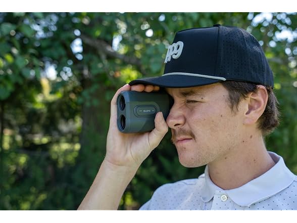 PPG A2 Rangefinder 1200 Yard Range, Golf Range Finder with 7X Magnification, Rec