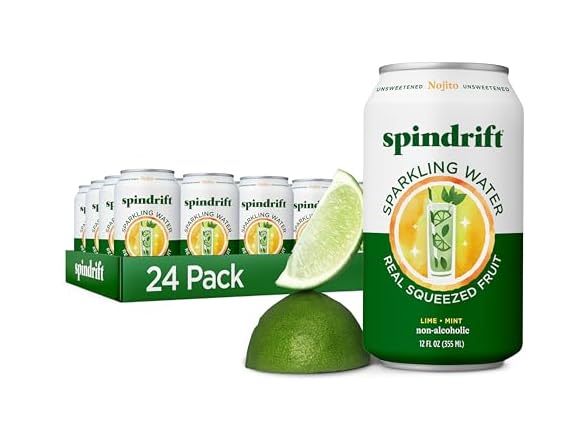 12Pk Spindrift Sparkling Water, Nojito Flavored