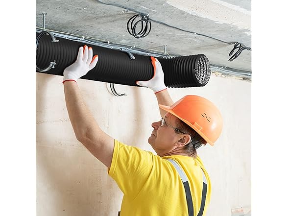 iPower Flexible 6 Inch 8 Feet Aluminum Ducting