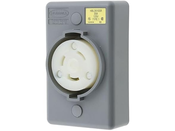 Hubbell HBL2610SR Locking Safety