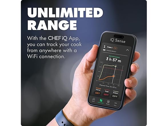 CHEF iQ Sense | Smart Wireless Meat Thermometer