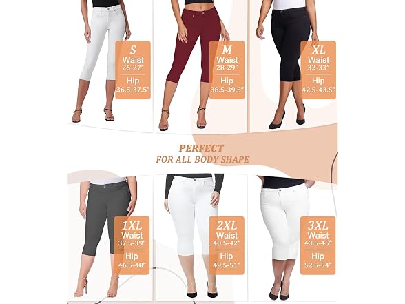 Hybrid & Company Women (XL) Hyper Stretch NW Jeans