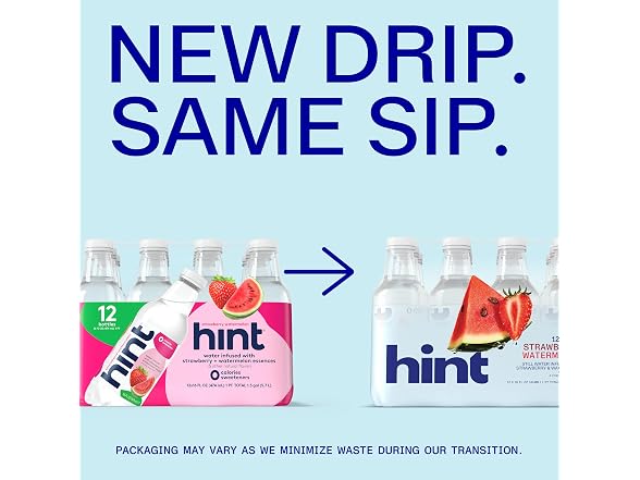 Hint Water Zero Sugar Strawberry Watermelon 12pk