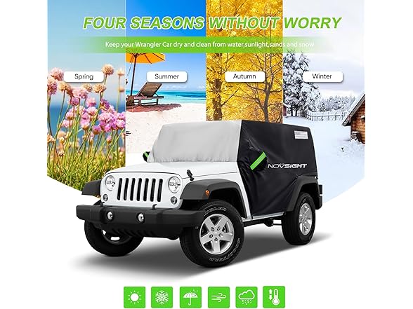 NOVSIGHT 2 Doors Cab Cover