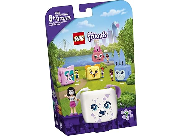 LEGO Friends Emma’s Dalmatian Cube Building