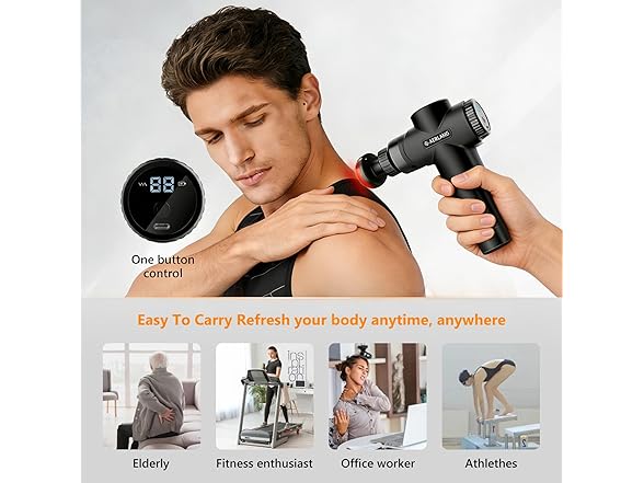 AERLANG Massage Gun with Heat