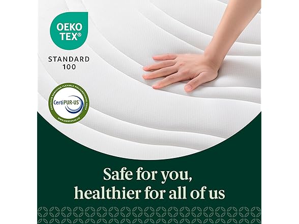 Zinus 6-In Spring Sensation Hybrid Mattress