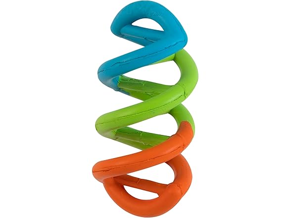 JW Pet Dogs In Action Rubber Chew Toy