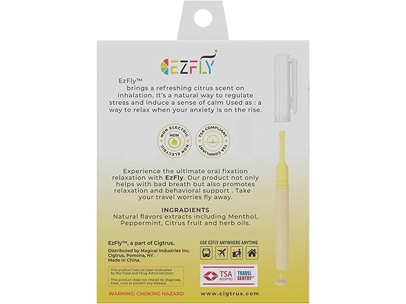 EZFly EZFLY-YL Travel Essentials Variety - 4 Pack Ye