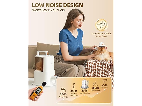 Simpleway SIMPLEWAY-V12-WHITE SIMPLEWAY DOG VACUUM GROOMING 