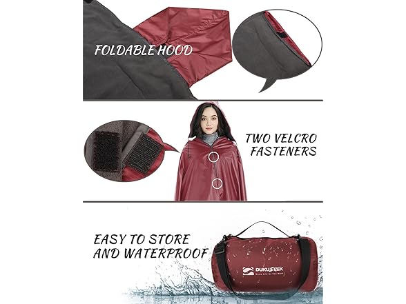 DUKUSEEK Wearable Waterproof Blankets