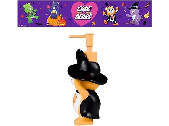 Care Bears Cheer Bear Wicked Witch Halloween Soap Pump