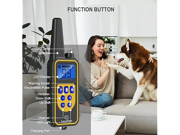 Safe Training E-Collar for Dogs Black