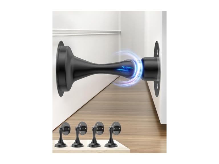 HELEMAN HS-MDS-HB4P Magnetic Door Stopper 4 Pack