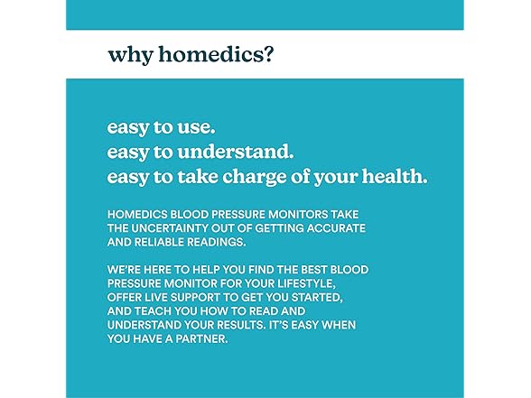 Homedics Manual BP Monitor