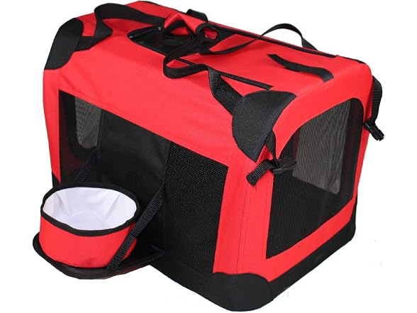 Pet Life Deluxe Vista-View 360 Deg Dual-Entrance Dog Crate