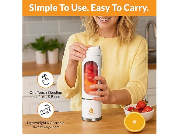 Pursonic Portable Juicer & Blender Cup