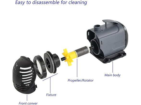 Submersible Pump Pond Fountain