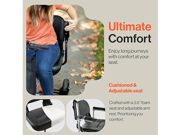 SuperHandy Passport Plus Mobility Scooter