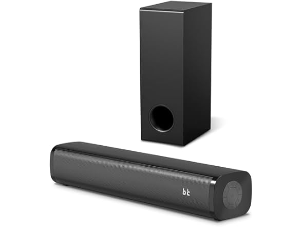 Wohome Sound Bar for Smart TV | 2.1 | BT 5.3